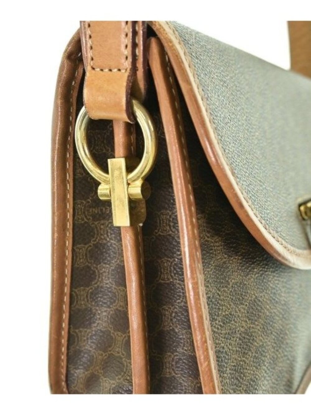 Celine Macadam Pattern Shoulder Bag - Picture 7 of 13